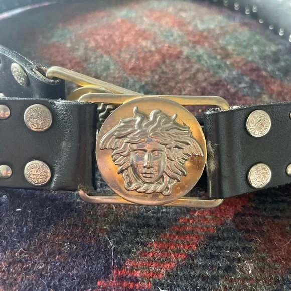 Versace Accessories Rare Vintage 99s Gianni Versace Two Tone - Main Image